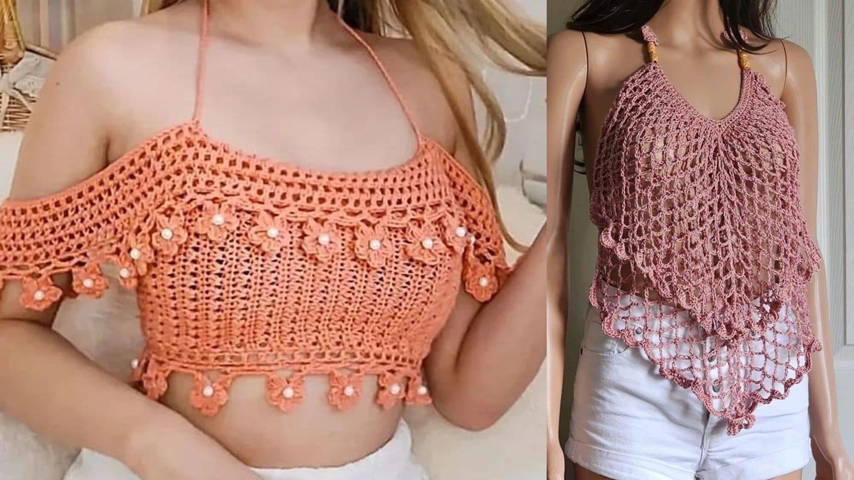 Transforme Seu Verão com 25 Blusas de Crochê Únicas e Estilizadas: Estilo e Conforto