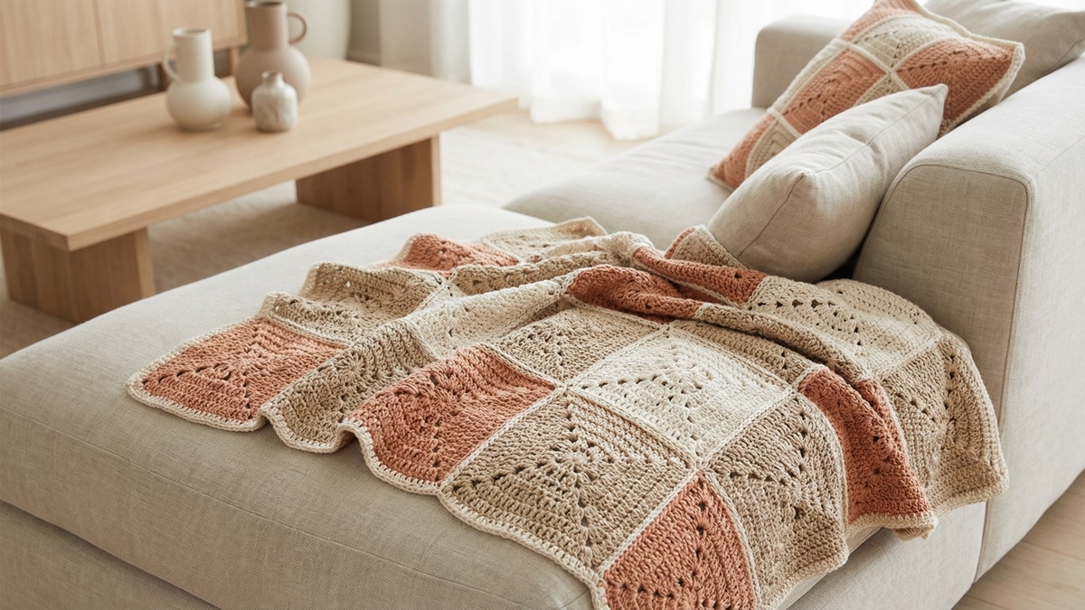 Transforme sua casa com squares de crochê: 7 dicas de união perfeita e projetos originals