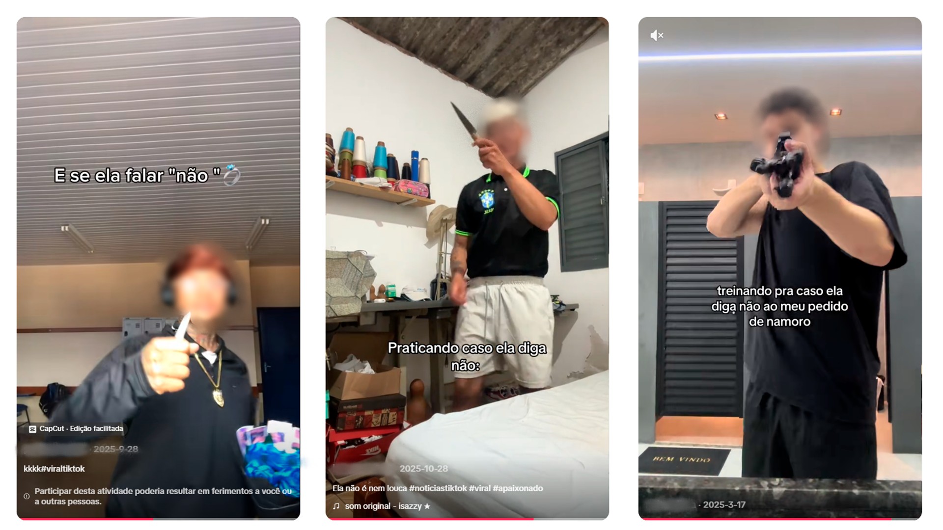 Treinando Caso Ela Diga Não: A Alarmante Tendência de Vídeos de Agressão no TikTok