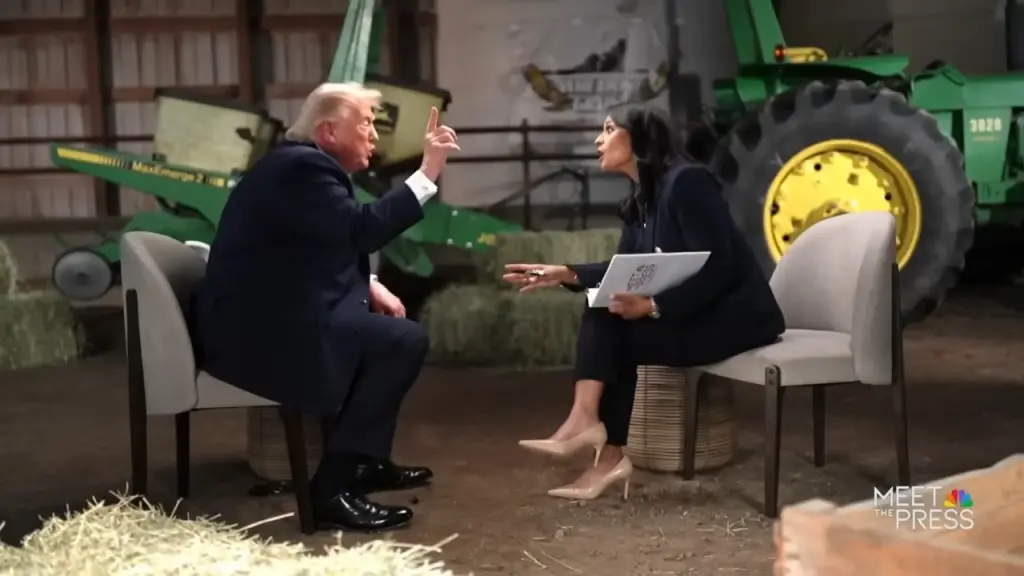 Trump Abandona Entrevista na TV: Conflito com Jornalista da NBC