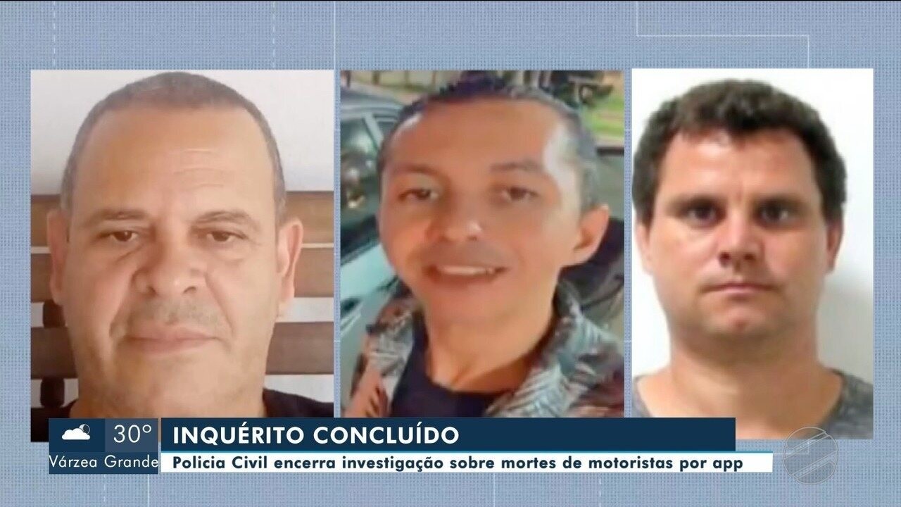 Último suspeito envolvido no assassinato de 3 motoristas de aplicativo é preso em MT
