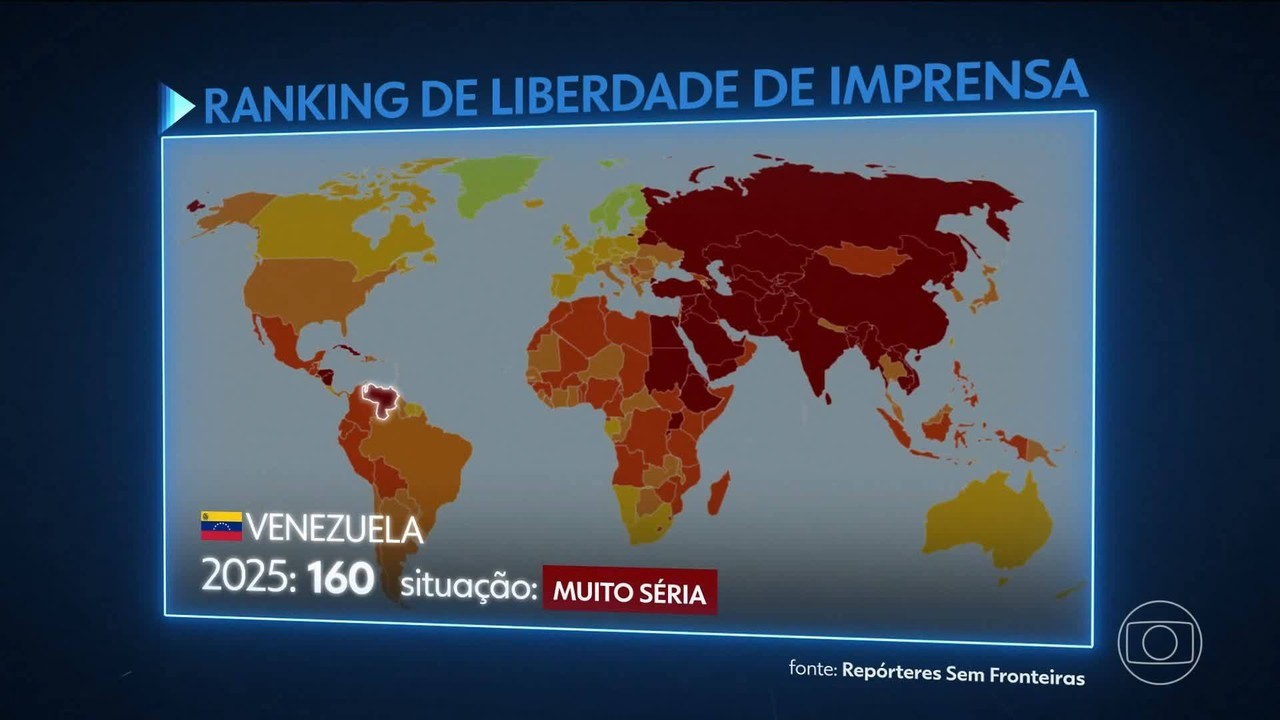 Venezuela diz que vai prender jornalistas que tentarem entrar no território sem autorizaçã