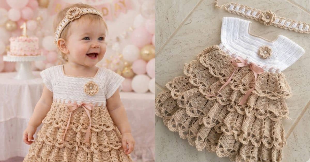 Vestidos de Crochê Infantil: A Perfeição da Simplicidade e do Luxo