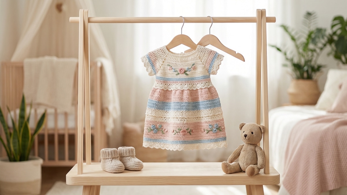 Vestidos de Crochê Infantil: Dicas de Escolha e Modelagens para Crianças Sensíveis