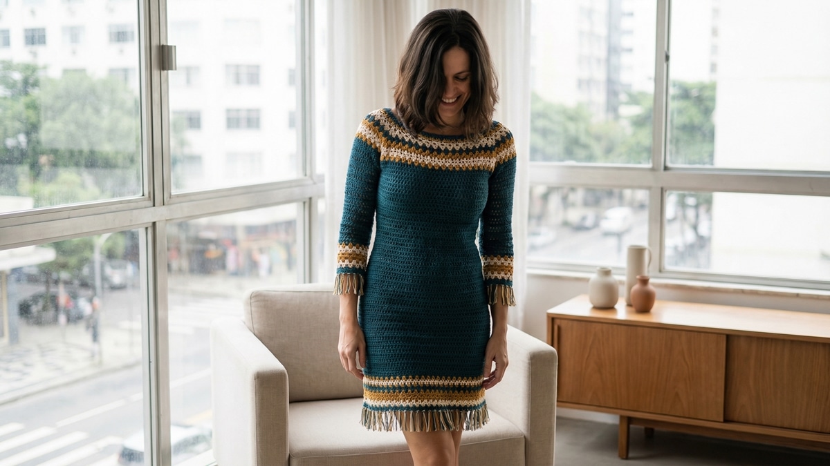 Vestidos de Crochê: O Poderoso Estilo que Revoluciona o Seu Guarda-Roupa