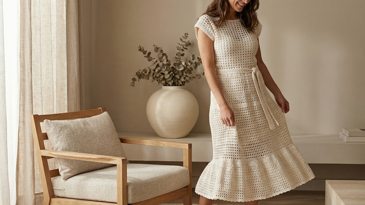 Vestidos de Crochê: O Segredo para Renovar seu Guarda-Roupa com Elegância e Versatilidade