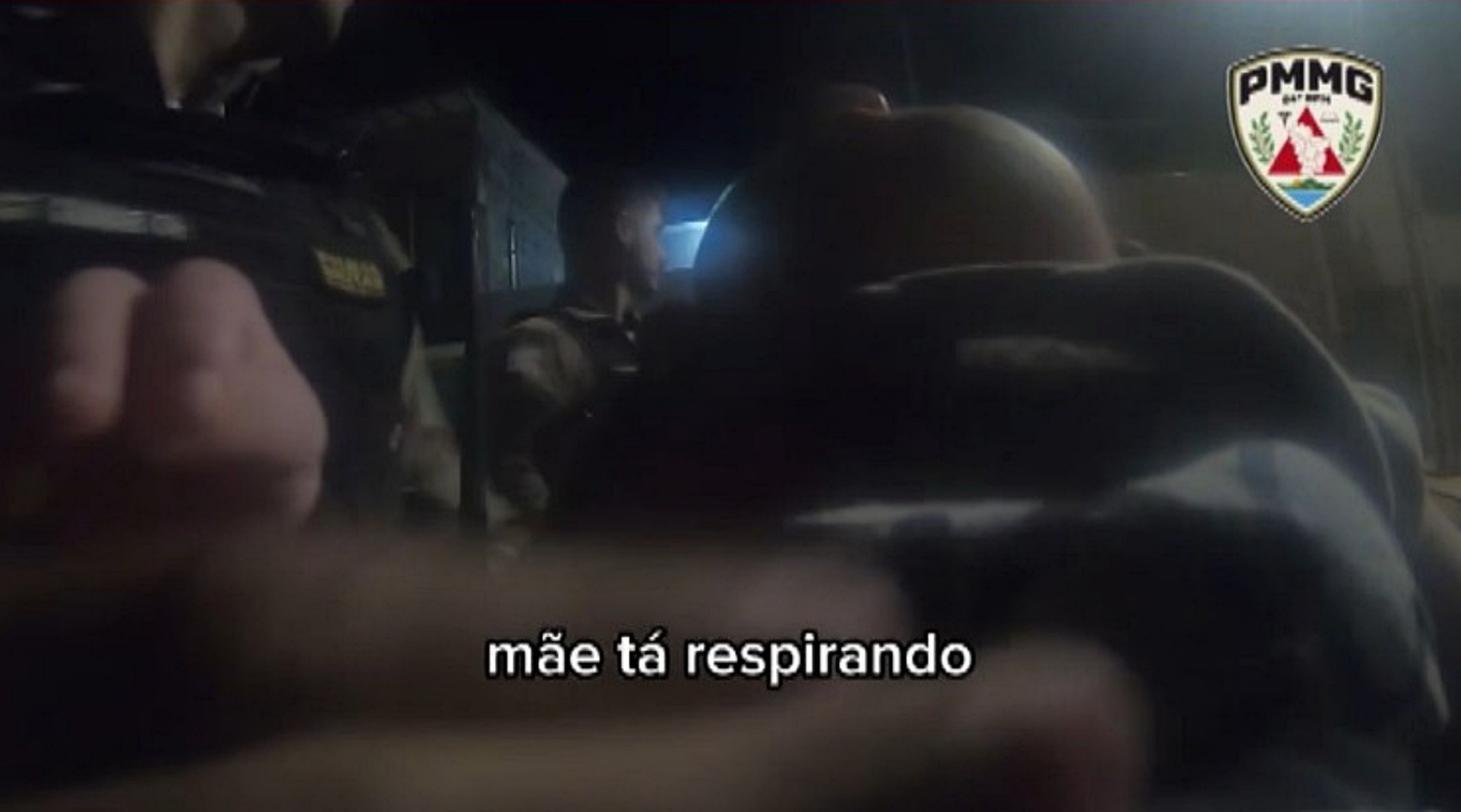 VÍDEO: Câmera corporal registra salvamento de bebê engasgado por PM em MG