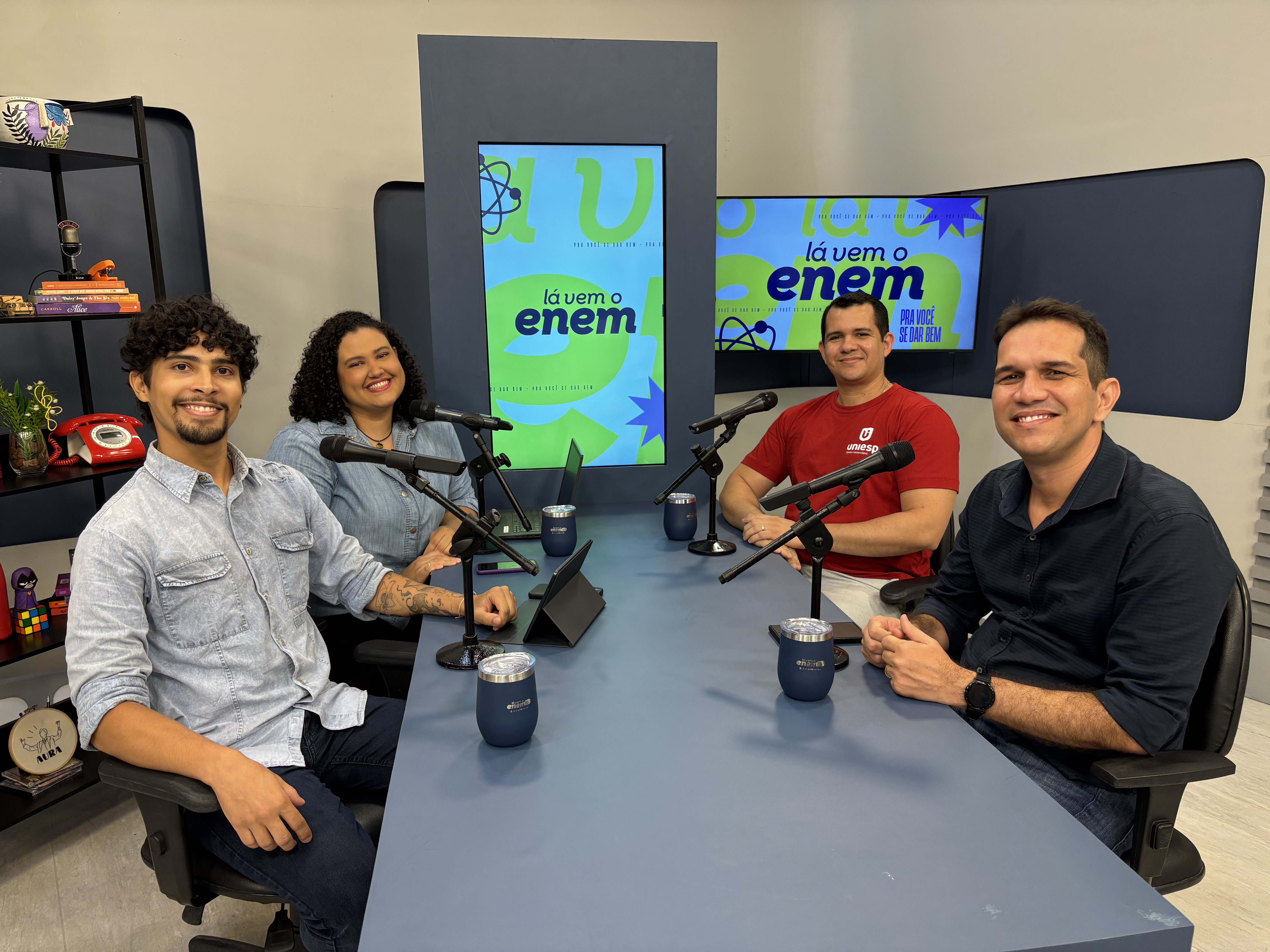 Videocast do Lá Vem o Enem discute os impactos da inteligência artificial e as novas carre