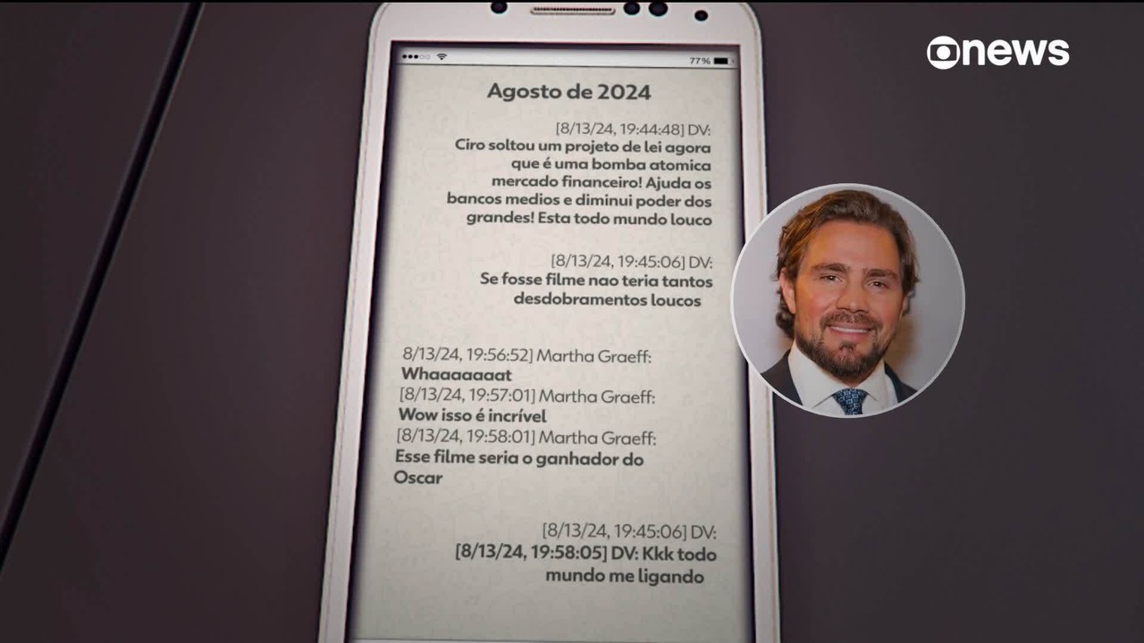 Vorcaro revela diálogos com políticos e autoridades em conversas secretas