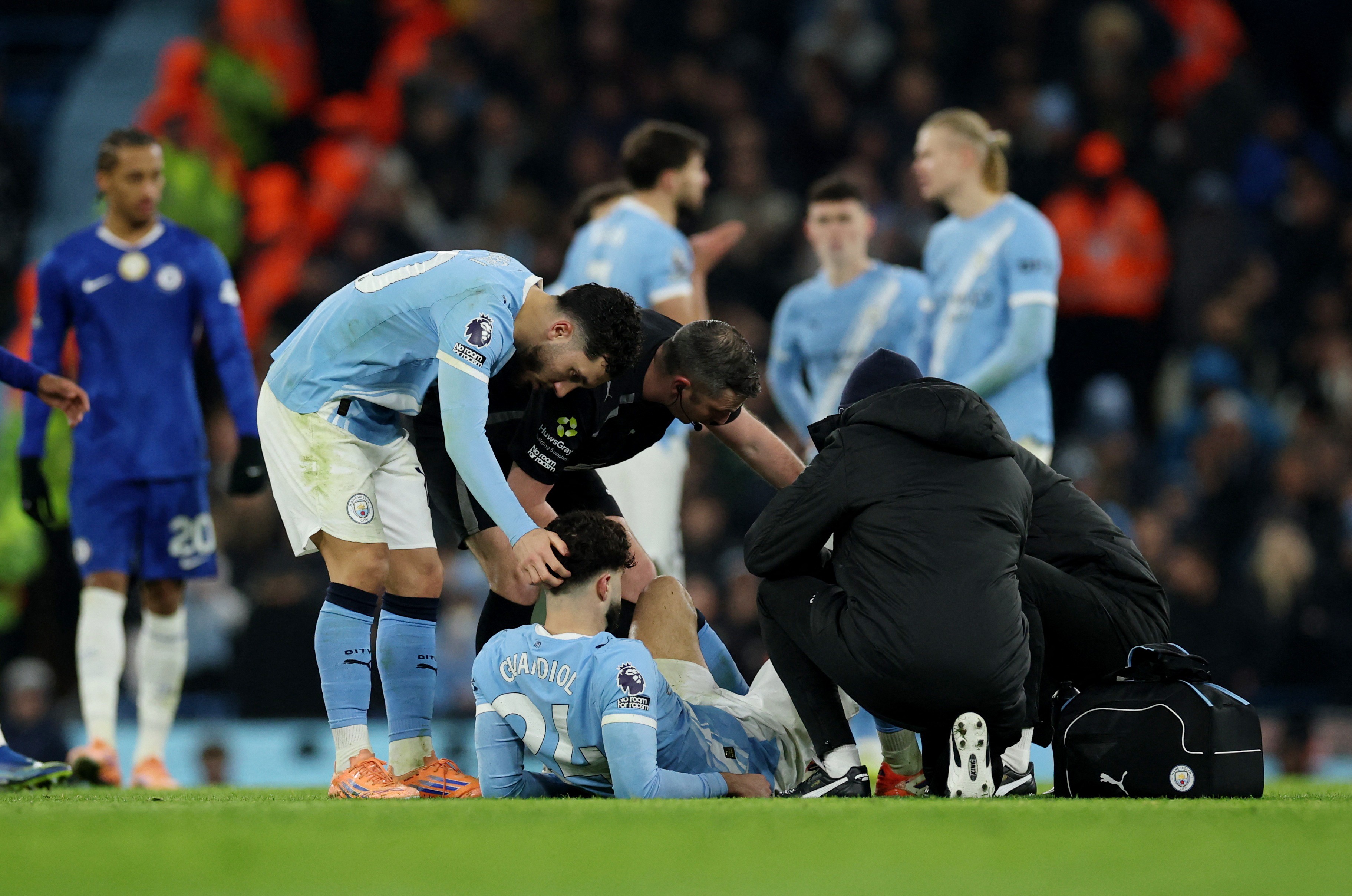 Zagueiro croata Gvardiol sofre fratura contra o Chelsea e deve desfalcar o City por quatro