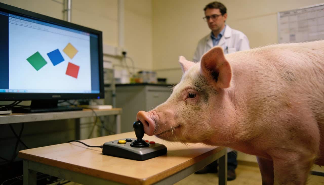 Porcos Mostram Habilidade Surpreendente ao Jogar Videogame